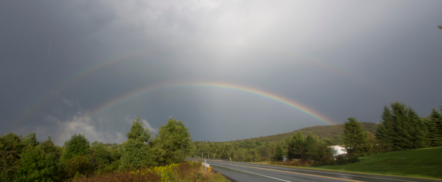Photo: Double Rainbow.